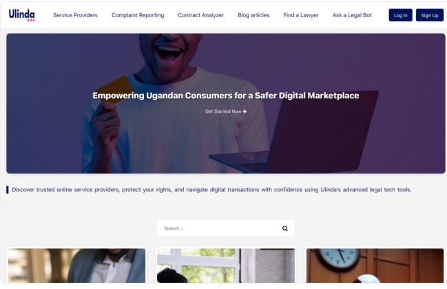ulinda Homepage